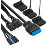 Корпус Miditower EXEGATE EVO-5001A-EVO800, БП EVO800RGB EX296071RUS