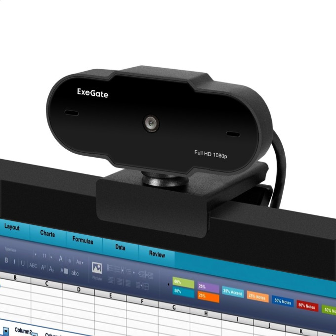 Веб-камера EXEGATE GOLDENEYE C300 Full HD EX297682RUS